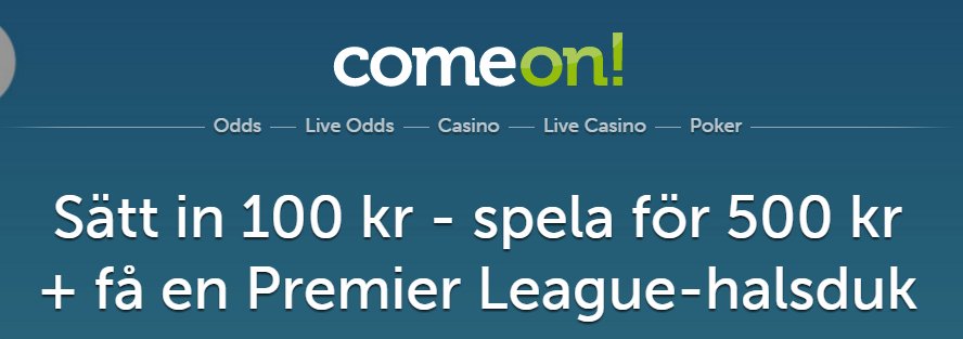 Oddsmasen's tweet photo. Få #PremierLeague halsduk från ditt favoritlag! +400 kr extra att spela för. #speltips #oddsprat #v75  

https://t.co/tmWelt3MsU https://t.co/Q2xZlPibjL