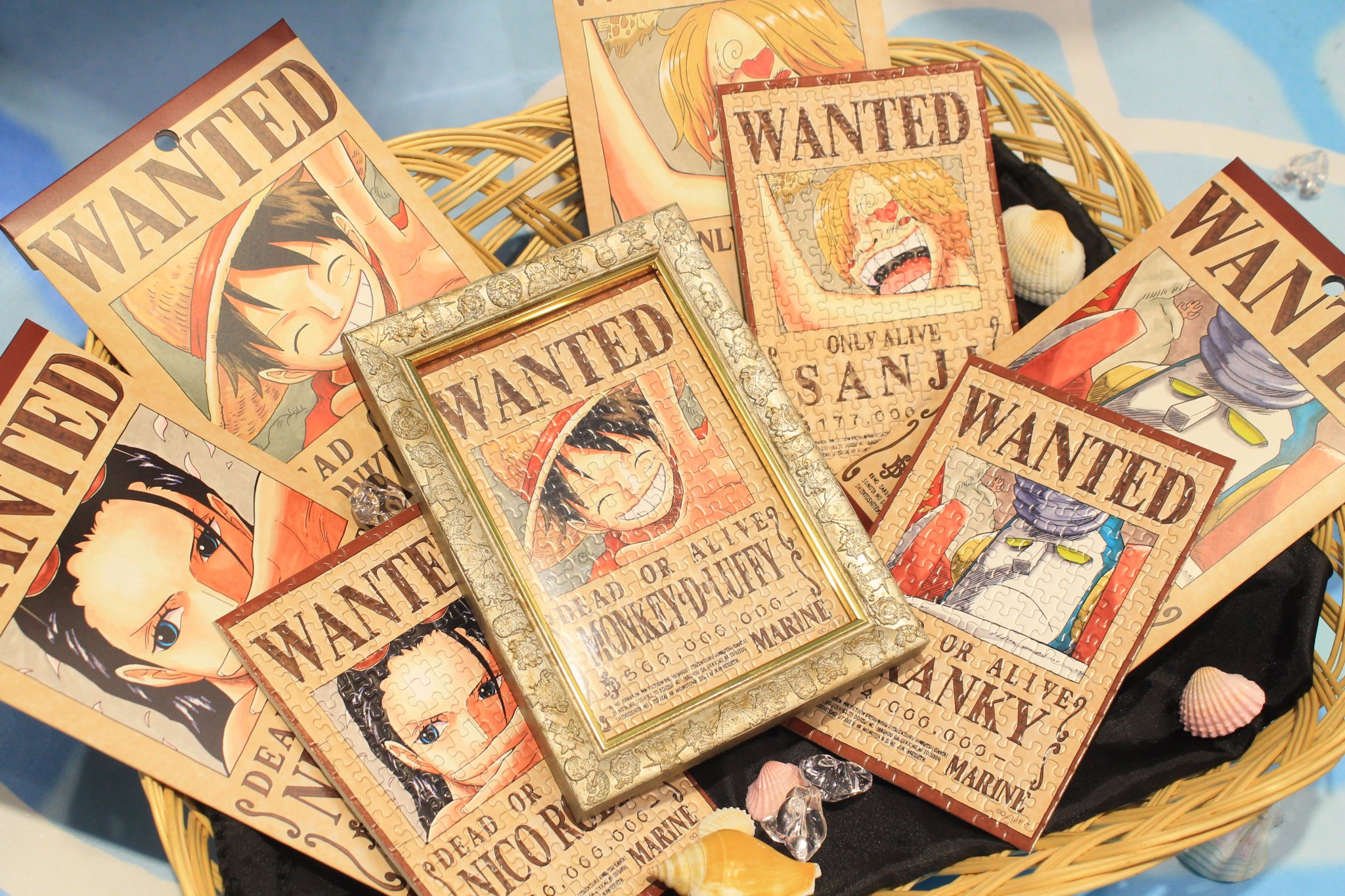 One Piece麦わらストア渋谷本店 در توییتر おすすめ商品 ジグソーパズル 150ピース 手配書ミニパズル 600円 税 好評発売中 麦わらストア Onepiece