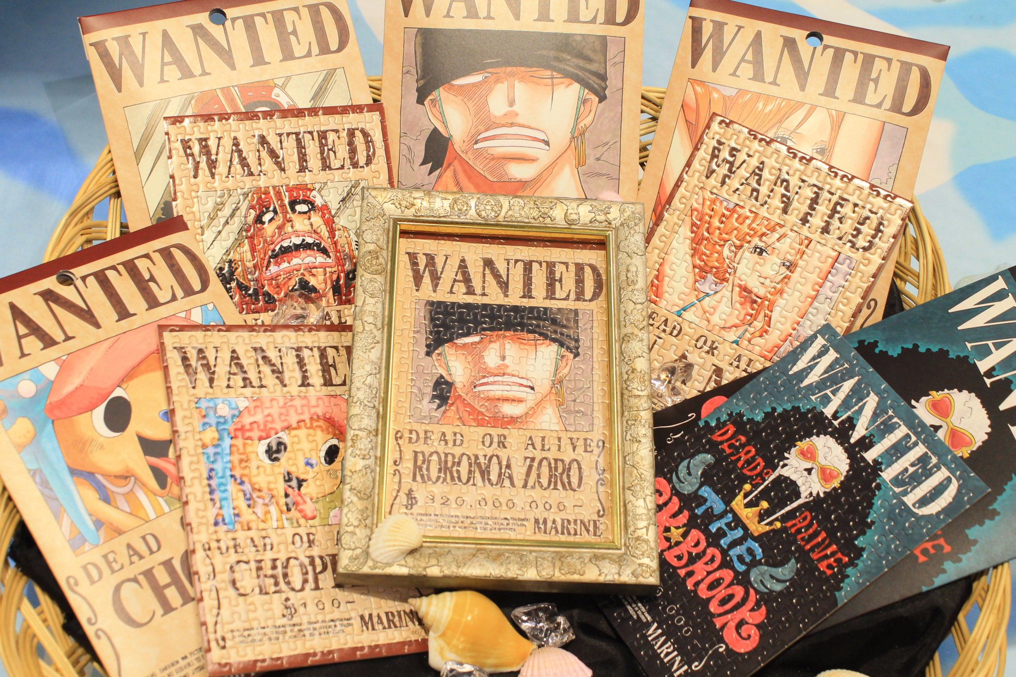 One Piece麦わらストア渋谷本店 در توییتر おすすめ商品 ジグソーパズル 150ピース 手配書ミニパズル 600円 税 好評発売中 麦わらストア Onepiece