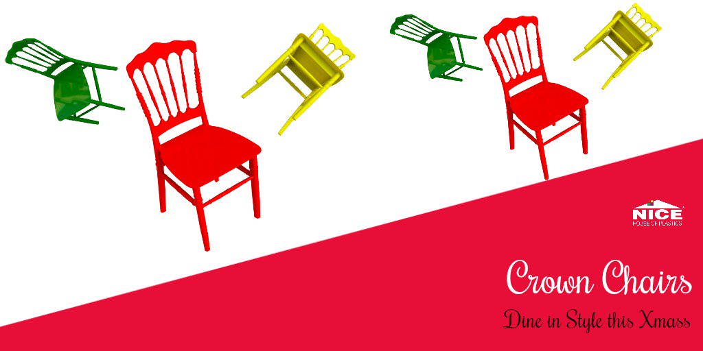 NicePlastics's tweet photo. 🌲 Enjoy this Xmas with our Stylish Crown chairs from our #ExpressionCollection.
🌲 Indulge yourself this festive season and dine in style, give your dining room/restaurant a new modern look!
🌲 These elegant chairs cost only Ugx 75,000.
#MakeEveryMomentANiceMoment https://t.co/L7K54621tI