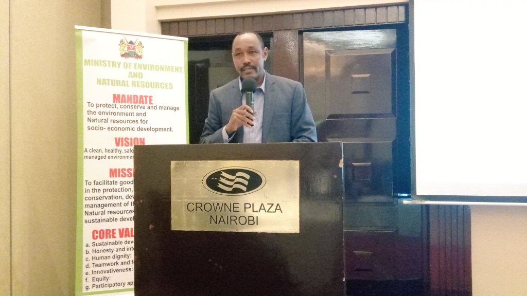 lecrd_ke's tweet photo. North Horr MP Hon Chachu Ganya making his remarks at the National Climate Change Action Plan 2018-2022 kickoff launch https://t.co/d0PqvgoXKf
