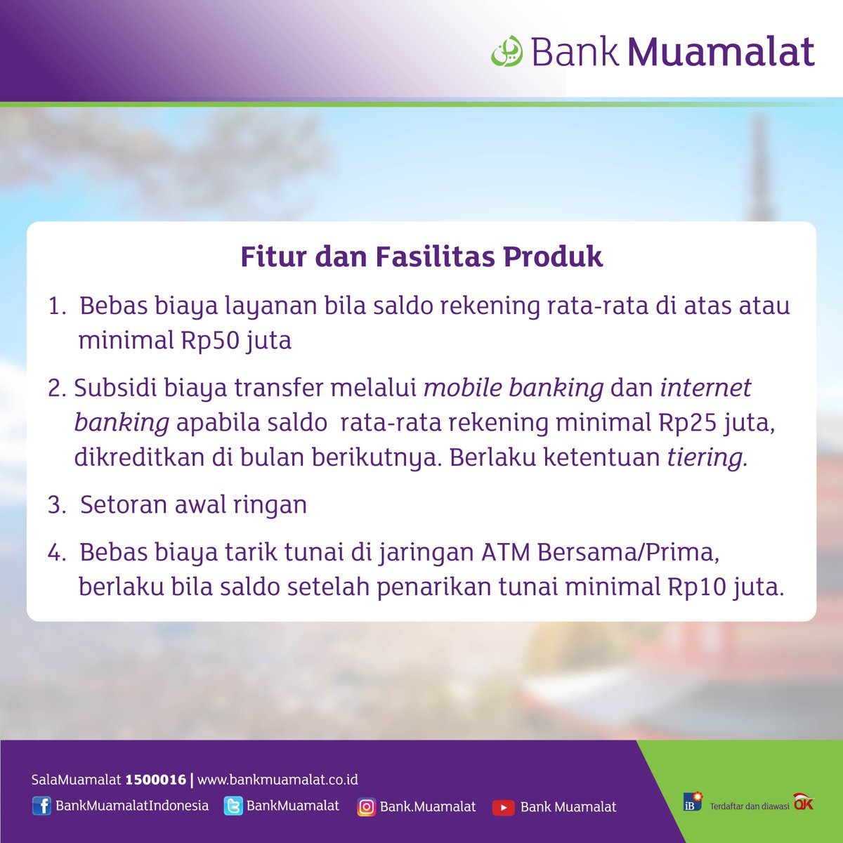 Bank Muamalat On Twitter Assalaamu Alaikum Apabila Lupa Tin Maka Anda Dapat Mendaftarkan Kembali Mbanking Pin Dan Tin Nada Yg Baru Melalui Aplikasi Mbanking Atau Melalui Atm Sprti Pertama Kali Mndaftar Ya