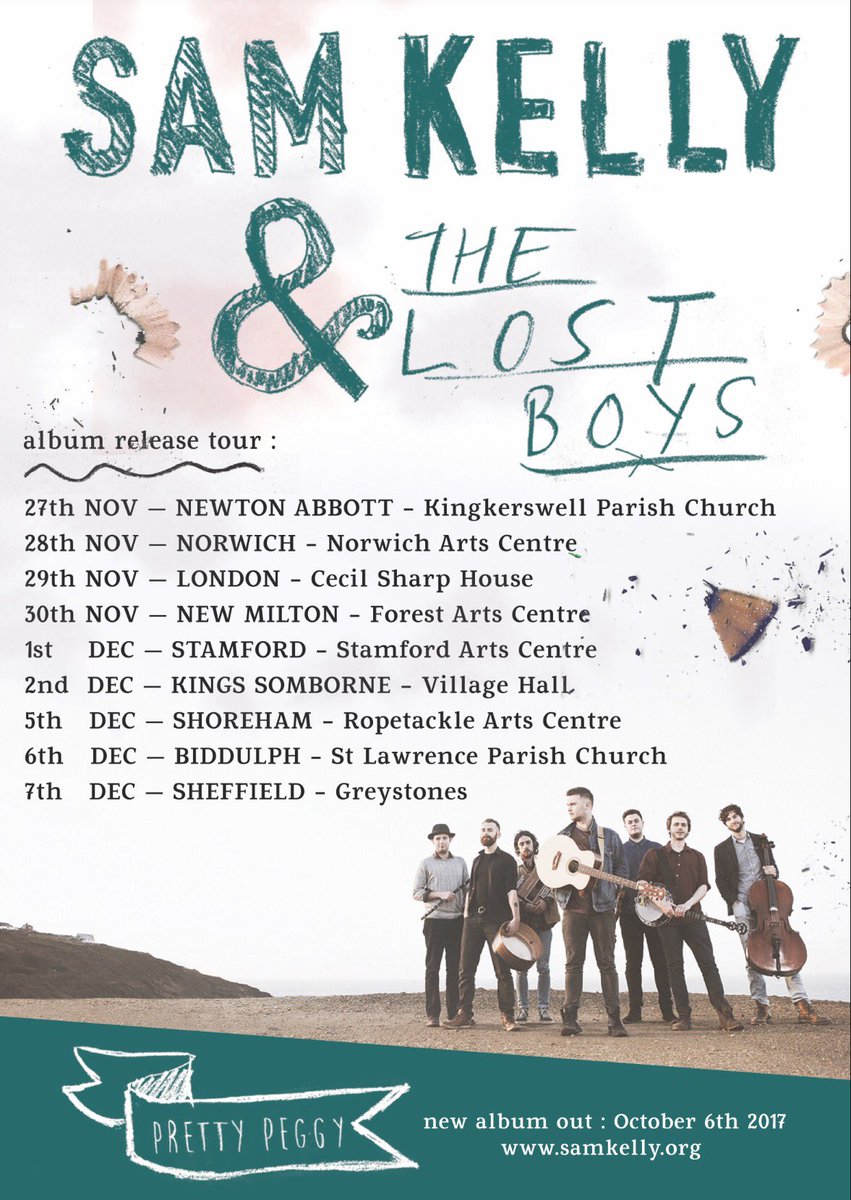 The Lost Boys album tour starts tonight in Kingkerswell! There are still a few tickets available. RT?