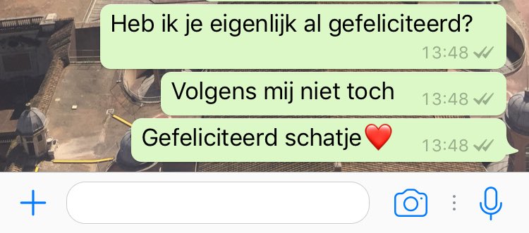 Ik als vriendin ...😂