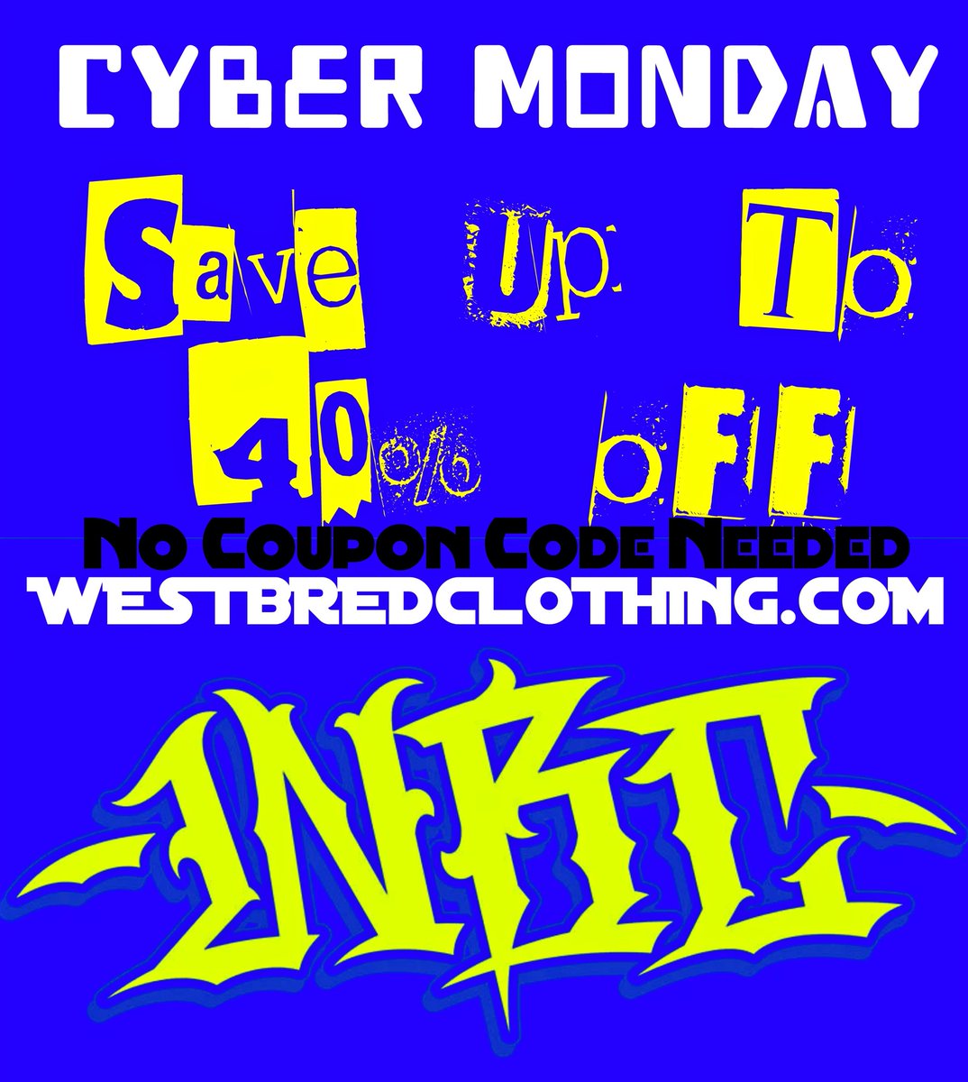 WESTBRED's tweet photo. #cyberMonday get your #shop on now at https://t.co/HtLLVuOm2a
Last Day.. Don't sleep. Best deals
while supplies last. 
No Coupon Needed!!
#WeRunLA #LosAngelesRams #HornsUp https://t.co/pvoN1OVQsz