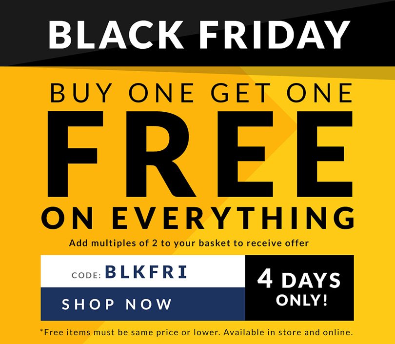 BagsETCLuggage's tweet photo. It's the FINAL day to grab our #blackfriday weekend deal. Buy one Get one Free on EVERYTHING and FREE standard delivery to UK Mainland with code BLKFRI ... Be quick though because this ends MIDNIGHT TONIGHT! https://t.co/JfaePzB42B #bagsetc https://t.co/MJYvw0zMfS