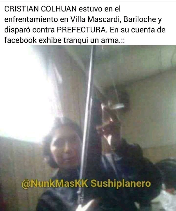 tresher2's tweet photo. la «pobrecita víctima» de la «represión» de Macri.. A éste sí que le mandaron plomo por el culo. #UnoMenos #BuenLunes #UltimoPPT2017 https://t.co/HsWUqdoQtO