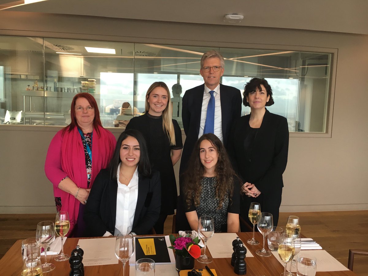 CherylRMartin_'s tweet photo. Better Begins with you winners Samantha Brook, Razan Abdul Hadi share lunch with Lucy #EYWit Marcel Van Loo and Amanda Gethin - congratulations as BBWY - creating exceptional EY experiences winners ! https://t.co/J5UE09krGR