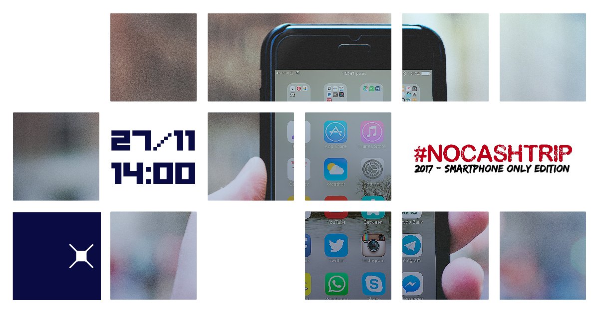 Nana Bianca (@nanabiancaitaly) on Twitter photo #NoCashTrip 2017
7 giorni in viaggio senza contanti e senza carte di pagamento.
La quinta edizione del viaggio organizzato da <a href="/CashlessWay/">Cashlessway</a> fa tappa a Firenze.
E' davvero possibile girare per l'Italia con uno Smartphone? Lo scopriremo tra poco! #NoCashTrip 2017
7 giorni in viaggio senza contanti e senza carte di pagamento.
La quinta edizione del viaggio organizzato da <a href="/CashlessWay/">Cashlessway</a> fa tappa a Firenze.
E' davvero possibile girare per l'Italia con uno Smartphone? Lo scopriremo tra poco!