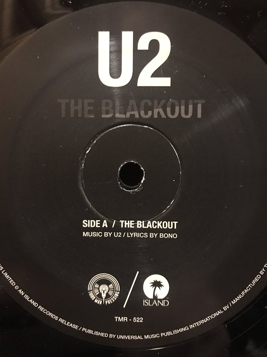 evilottos's tweet photo. Song of the Day - U2 - The Blackout. @U2 #songoftheday #songsofexperince @U2start #vinyl @thirdmanrecords @IslandRecords #vinyl #theblackout https://t.co/IruWYBIqWb