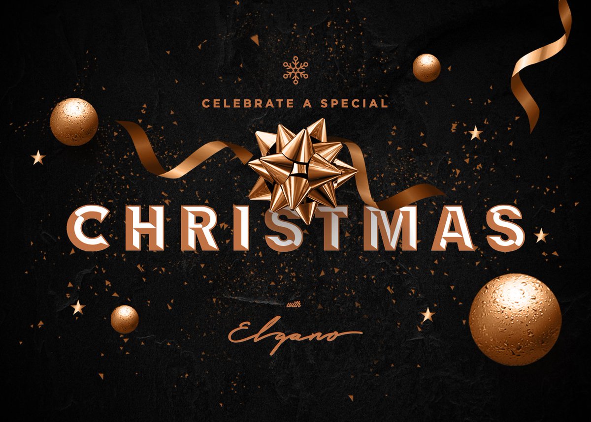 ElganoItalian's tweet photo. Celebrate a very merry Christmas with Elgano this festive period! Our
traditionally Italian Christams Menu awaits from the 1st December.
Book now to enjoy a festive meal with friends and loved ones.
#Xmas #XmasMenu #Elgano #ItalianRestaurant #Cardiff https://t.co/GqH2VbnJ2o