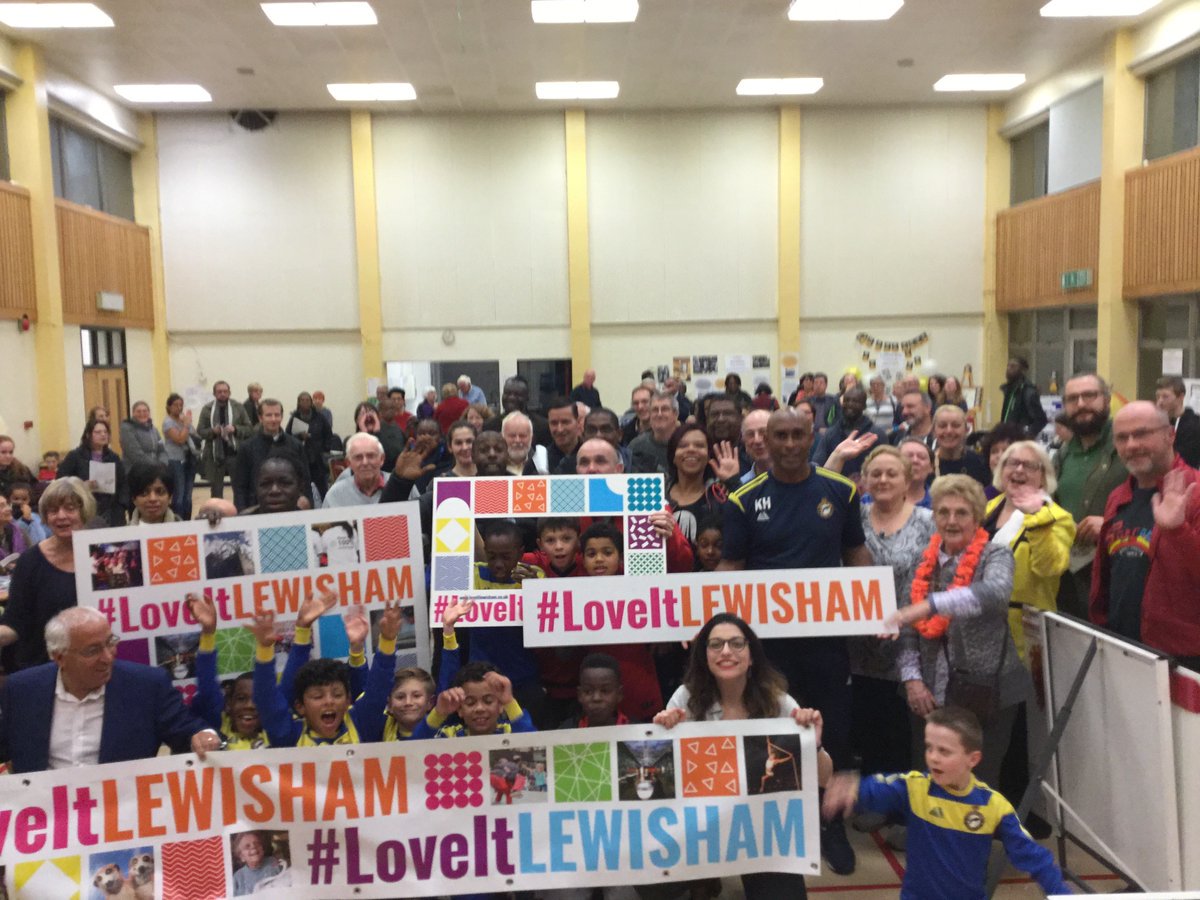LewishamCouncil's tweet photo. We submit our #loveitlewisham borough of culture bid on Friday! Thank you to the thousands of you that have already pledged your support. Please keep giving us your #mylocalculture ideas on https://t.co/yL8PIMZ8Yt and help us become the first London Borough of Culture! https://t.co/ty5ySJAIMd