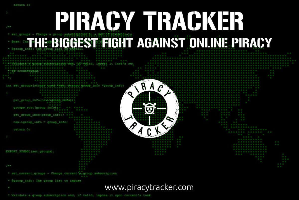 PiracyTracker's tweet photo. Online Piracy is a booming illegal business. At Piracy Tracker, we aim to create awareness and tackle unauthorized online distribution of digital media over the internet.

Be a part of the Biggest Fight against Online Piracy.

For more details, visit: https://t.co/q5M7rBVq69 https://t.co/knq9PyKVIy
