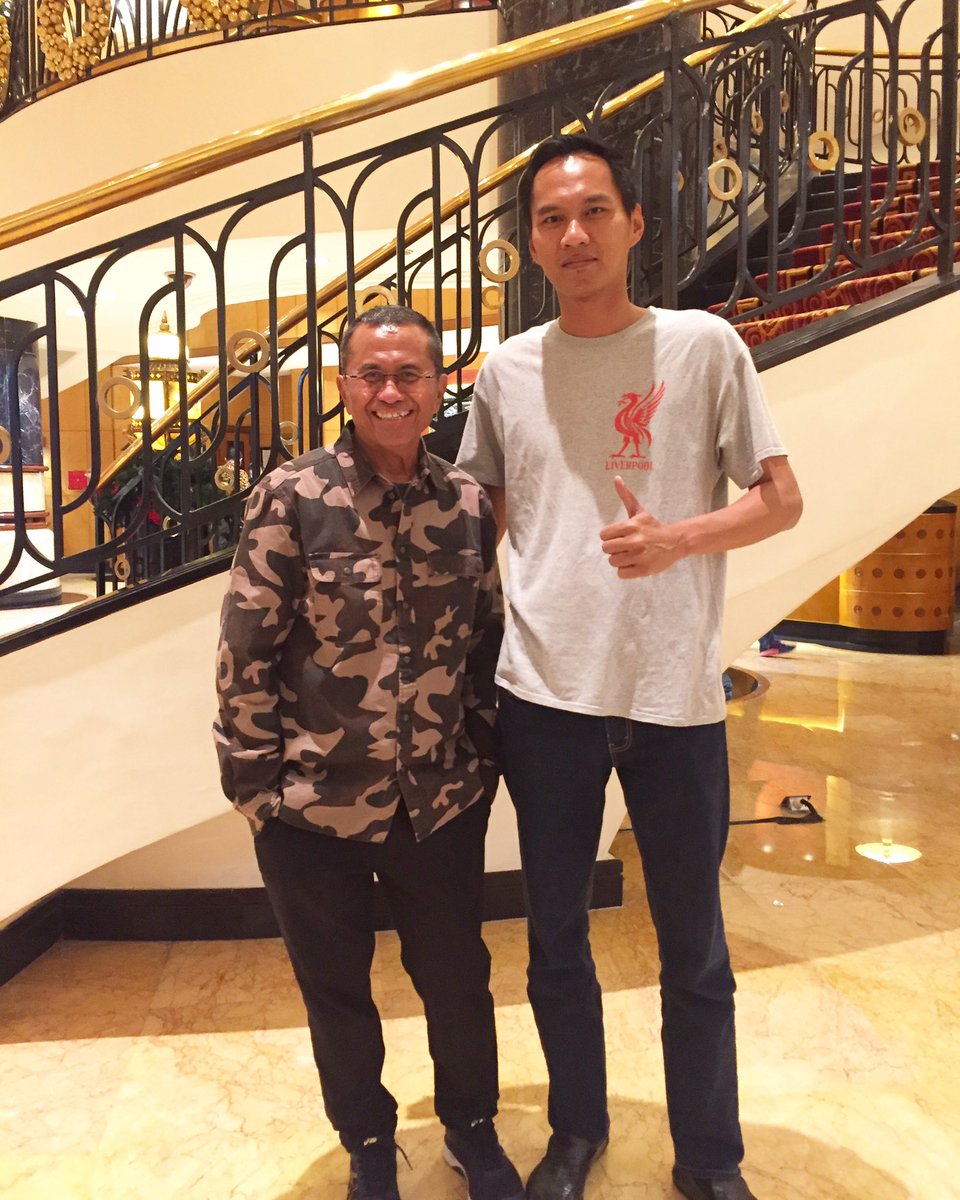 RomeoMasBay's tweet photo. Sehat terus ya Pak @iskan_dahlan 🙏👍🇮🇩 https://t.co/qg9tWiWH4A