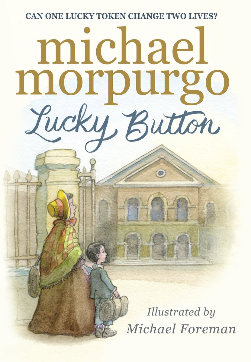 WalkerBooksUK's tweet photo. Read more about the inspiration behind Michael Morpurgo's latest book #LuckyButton in The Sunday Express https://t.co/0PYX8HlPcC @FoundlingMuseum https://t.co/c4YFLjwRku
