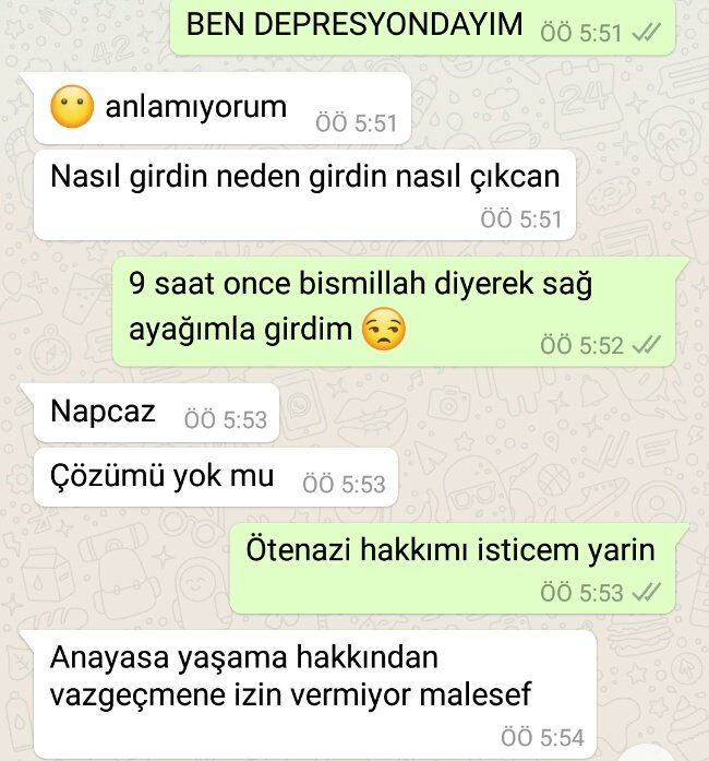 Elit depresyon ektedir.