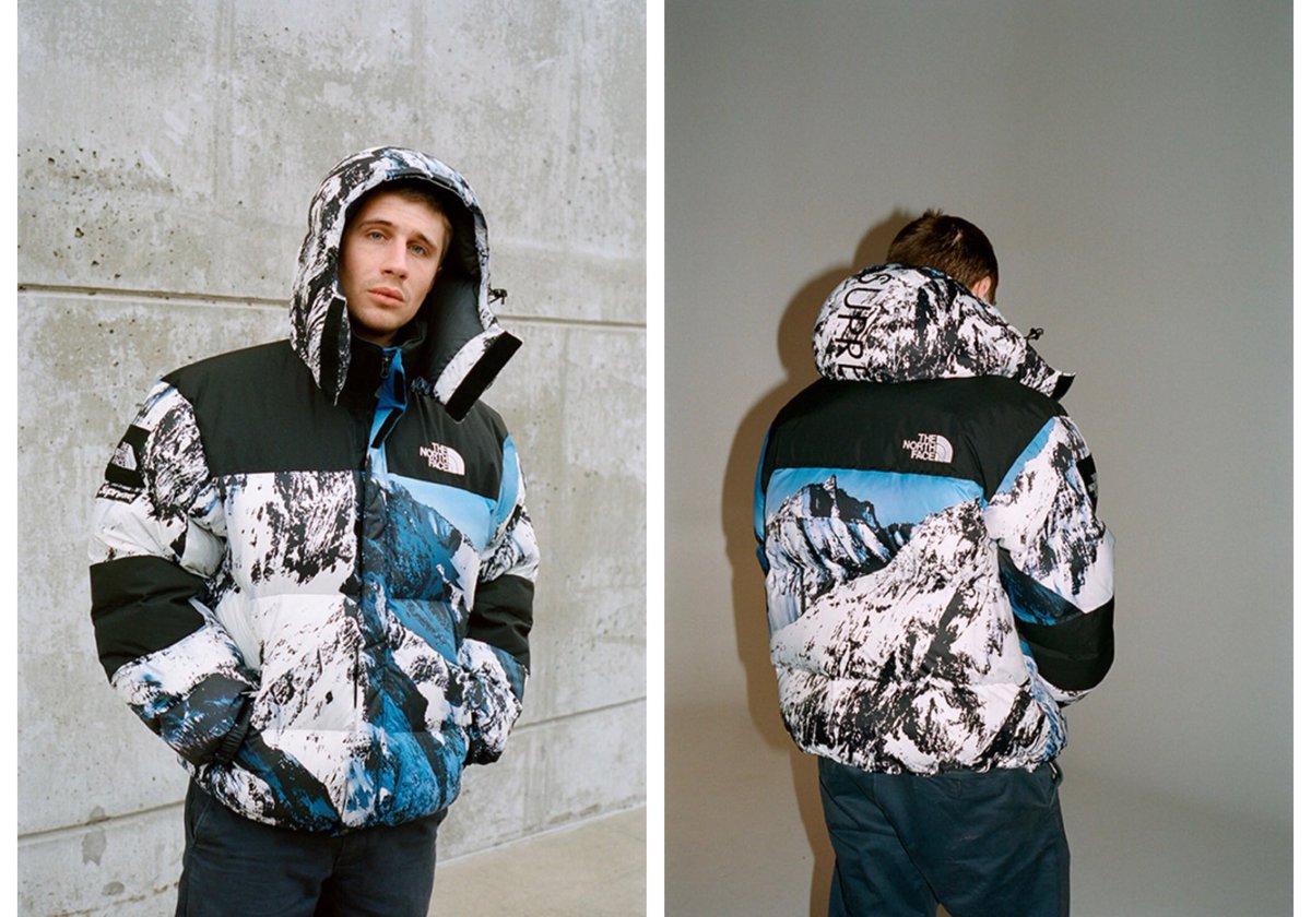 Supreme/The North Face Part 2

The collection consists of a Baltoro Jacket, Mountain Parka, Crewneck Sweatshirt, short sleeve T-Shirt, 6-Panel Hat, Nuptse Blanket and Expedition Backpack.

Available This Thursday Nov 30th.