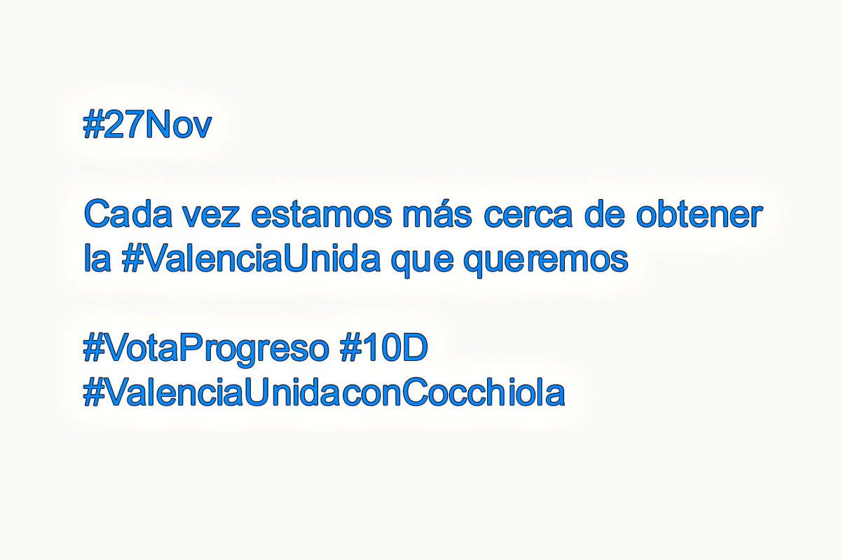 acKarate's tweet photo. #27Nov y seguimos trabajando. El triunfo esta cada vez más cerca. #ValenciaUnidaconCocchiola https://t.co/BQ7lISavPS