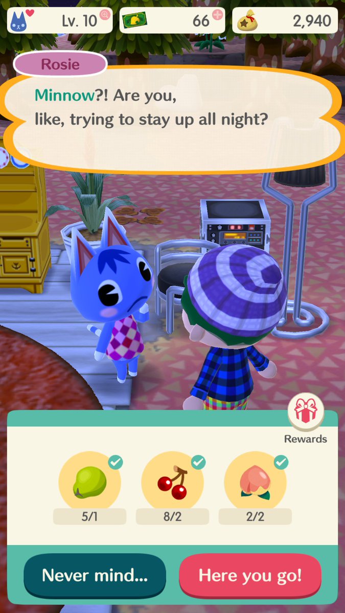 I do not appreciate being judged by a purple cat with no nose