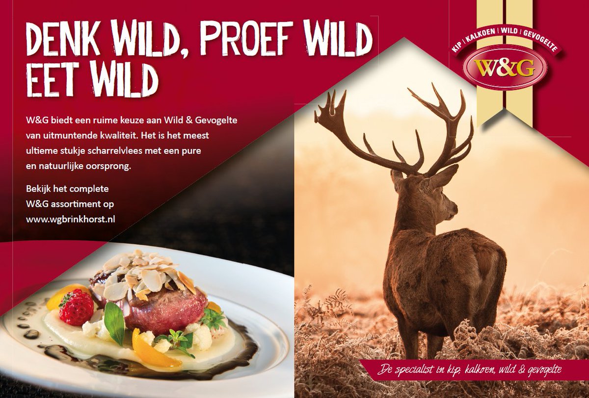 Wild bestellen doe je natuurlijk bij W&amp;G! wgbrinkhorst.nl/klant-worden/d…