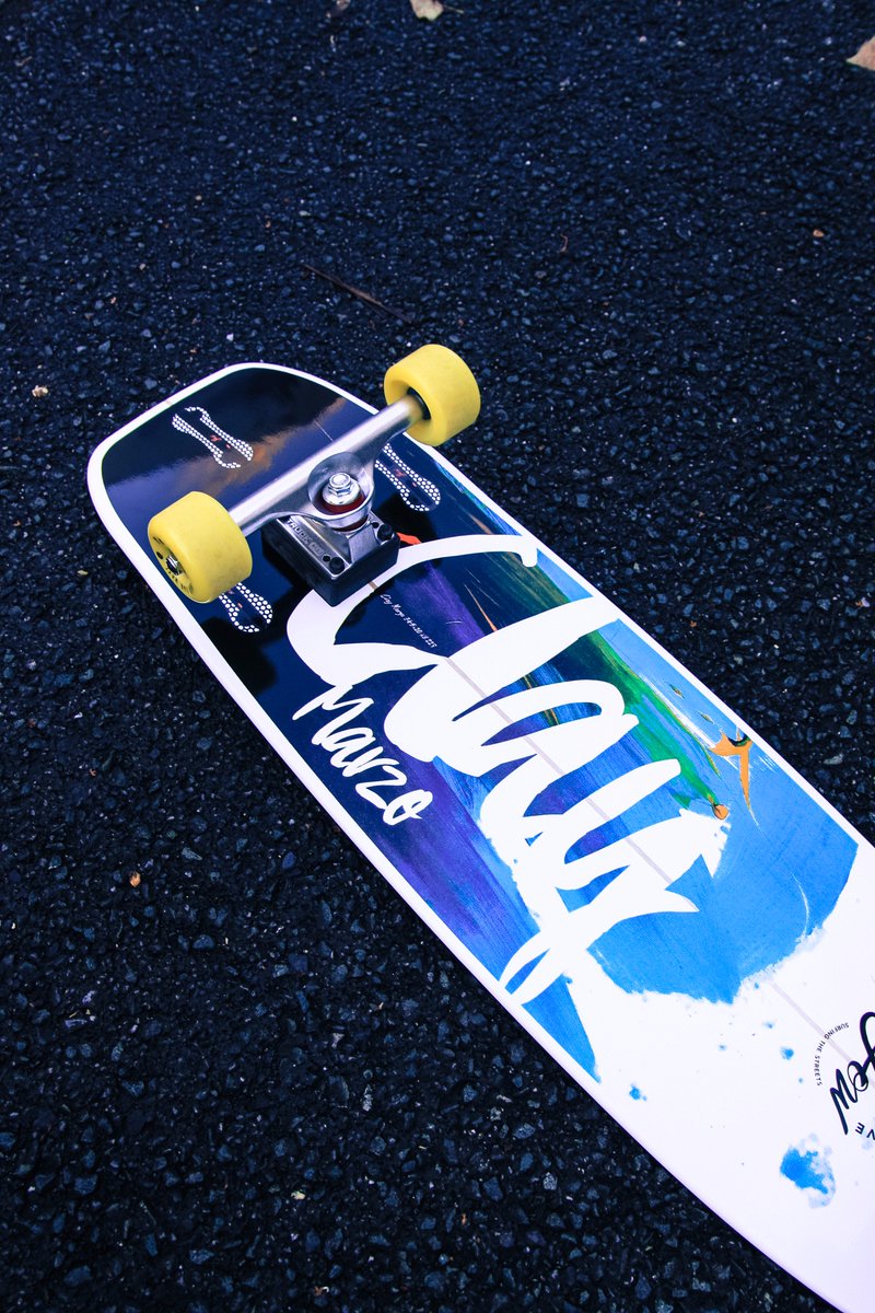 yowsurf's tweet photo. Board review ~ Clay Marzo
This surfskate was specially designed for Clay, as he had a clear idea of what he wanted. The squash tail, the wide nose, helps you on a easier ride. 

#surfskate #yousurfasyouride #claymarzo https://t.co/jURqYx8s4p