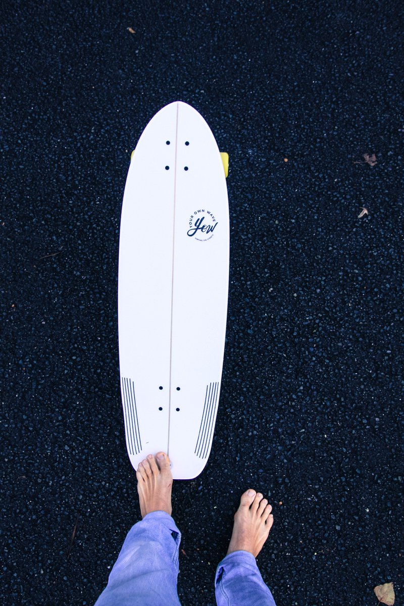 yowsurf's tweet photo. Board review ~ Clay Marzo
This surfskate was specially designed for Clay, as he had a clear idea of what he wanted. The squash tail, the wide nose, helps you on a easier ride. 

#surfskate #yousurfasyouride #claymarzo https://t.co/jURqYx8s4p