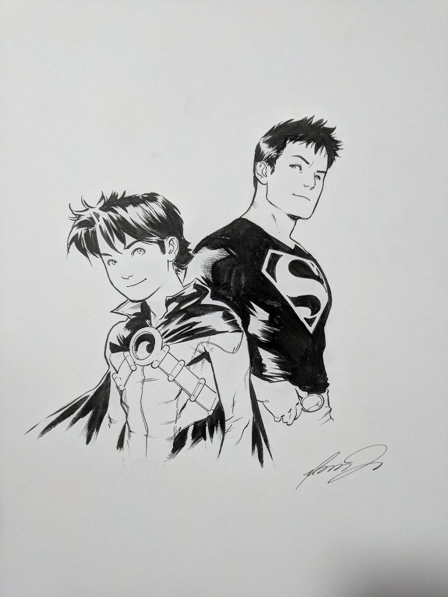 marcusto's tweet photo. And another one 

#superboy #timxkon #redrobin #TimDrake #connerkent #commissionsam https://t.co/k2grbI2jCh