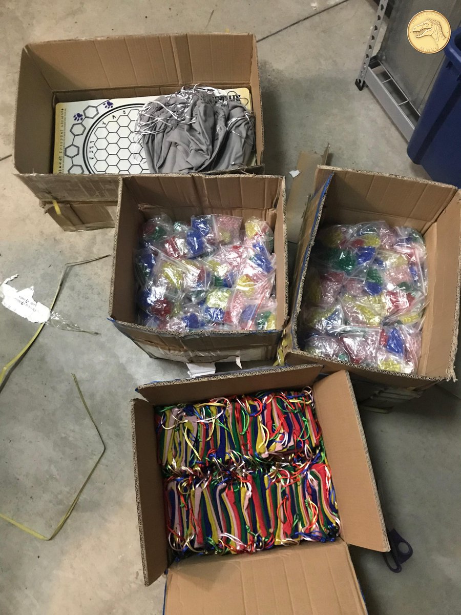 DevDiem's tweet photo. The spare game parts for Ritual just came in from Panda Games! So many cubes! We should have an ETA on the arrival of our games soon! #kickstarter #boardgames #Ritual @pandagm https://t.co/206I6qZUvw