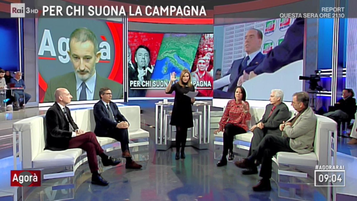 Ora ad <a href="/agorarai/">Agorà</a> : sembra di essere nella fossa dei leoni, circondata da Komunisti. Ha ragione <a href="/berlusconi/">Silvio Berlusconi</a>, esistono ancora! 🤣