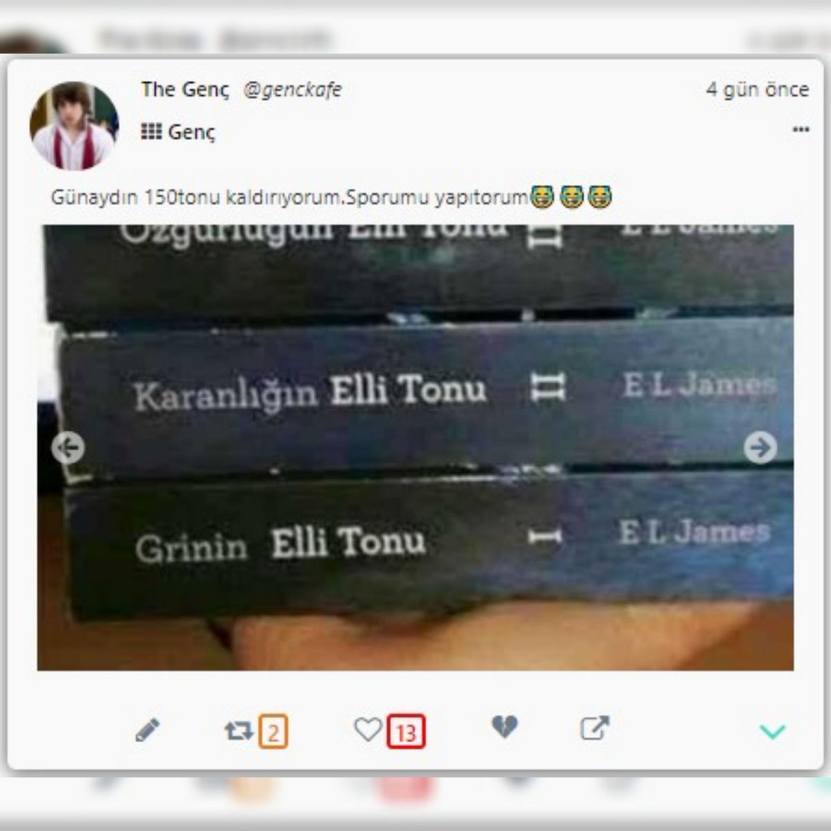 KafeFin's tweet photo. Geride bıraktığımız haftadan akılda kalan Finkler!

Daha Fazlası İçin ---> https://t.co/T0E2a9XSm2 https://t.co/RaNd9PtY1F