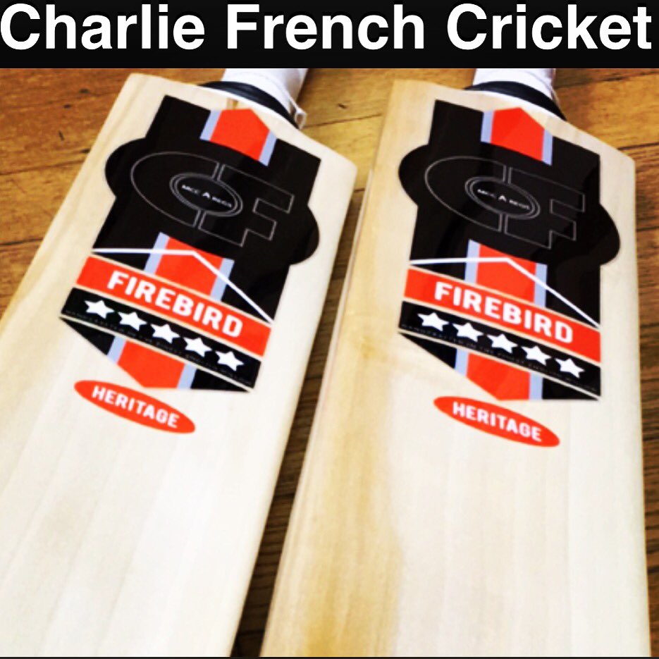 CookandMatthews's tweet photo. @CharlieFrenchC 2 #firebird #heritage #shorthandle #cricketbats #available on our website #handmade in #england #cricketers #cricketfamily https://t.co/FDALIi85wx