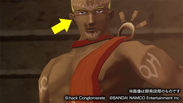 cc2information's tweet photo. (#dothack89-83) Can you notice anything strange in these photos? For some reason the characters with glasses would have the strangest things happen to them haha.😜#dothack https://t.co/GrSIYrXTtc