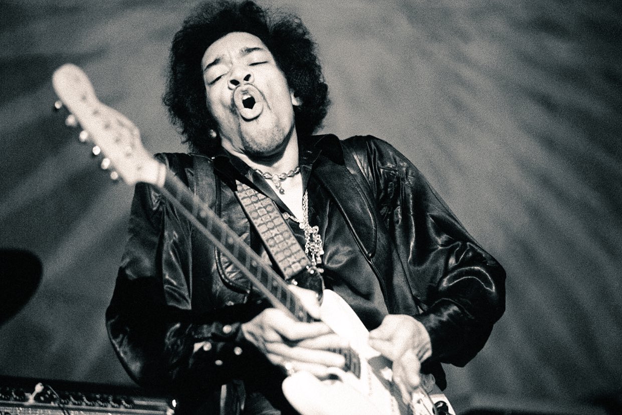 Happy 75th birthday to the ultimate guitar hero, Jimi Hendrix. Legend.  