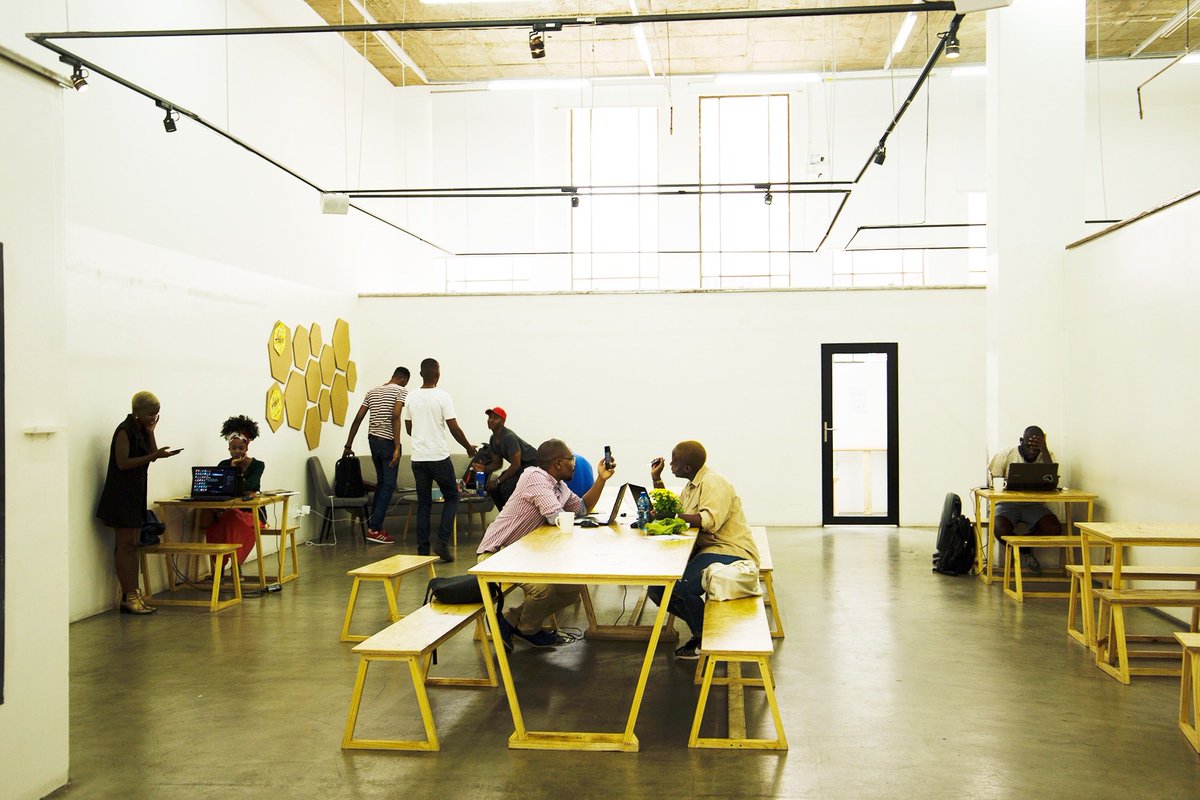 MyBraam's tweet photo. The J&amp;B Hive serves as a workspace and creative and entrepreneurial hub. With the unemployment rate among young people increasing at an alarming rate, the Hive strives to assist entrepreneurs with the necessary resources and support to turn their dreams into a reality. https://t.co/f8upOCrZHN