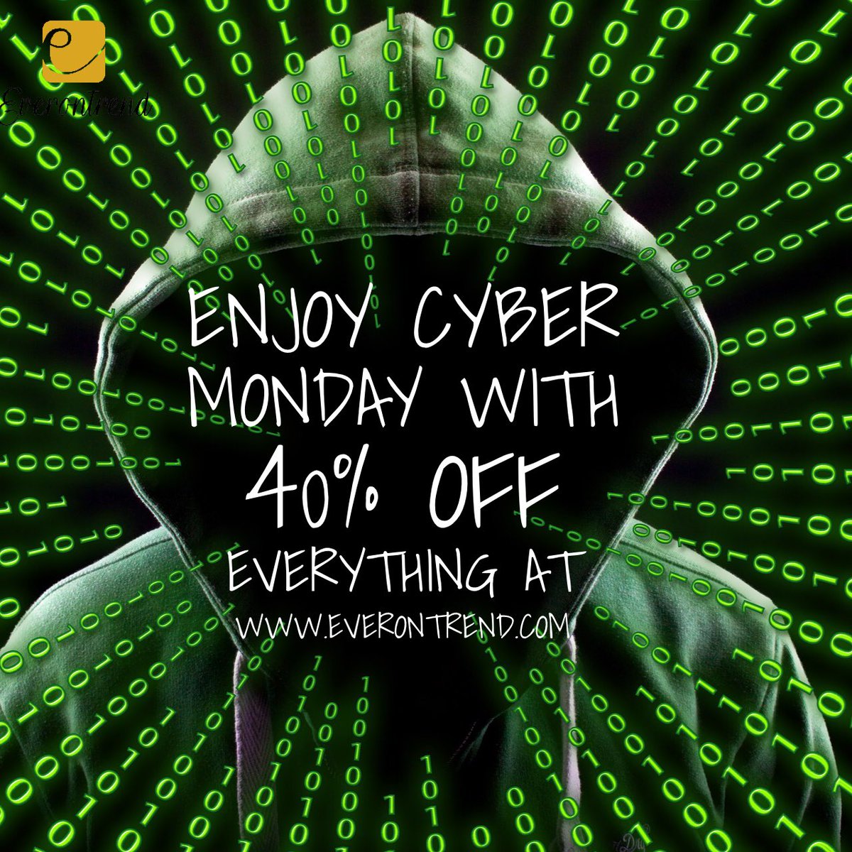 everontrend's tweet photo. It’s the last day of our 40% off sale and it’s also #CyberMonday2017 so why not enjoy it with https://t.co/kyIqnrRzo9 🙌🏼 https://t.co/0FrcZAeKKd