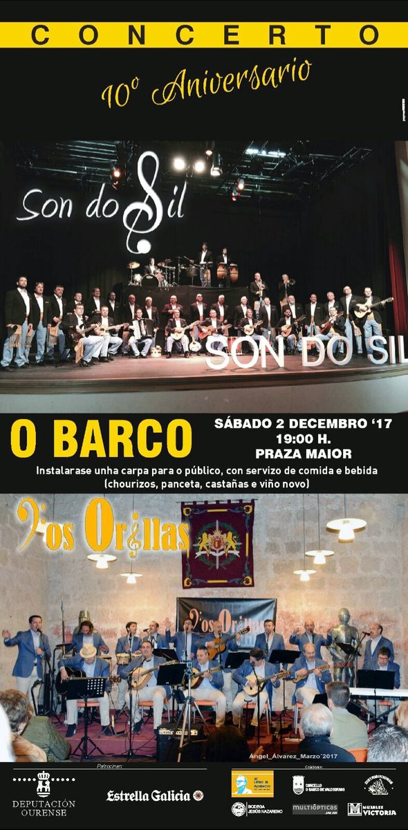castrovita's tweet photo. Por fin @dos_orillas estaremos en concierto en Galicia. Sábado 2 de Diciembre en O Barco de Valdeorras (Ourense) a partir de las 7 de la tarde y con nuestros amigos de Son Do Sil como anfitriones. No te lo vayas a perder! #DosOrillas #GaliciaCalidade #SonDoSil #OBarcoDeValdeorras https://t.co/x3yHMIQ4qH