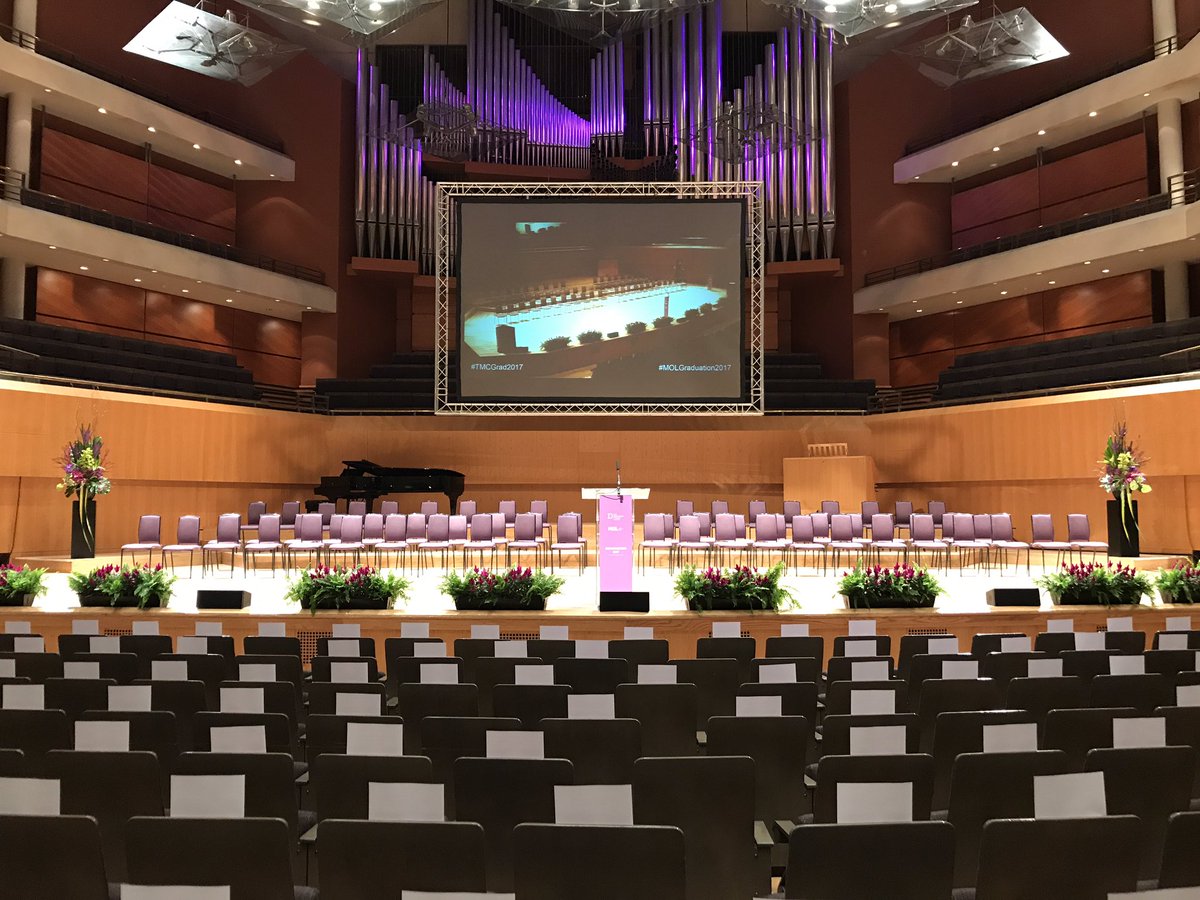 budcreative's tweet photo. Congratulations to all @TheMcrCollege graduates #tmcgrad2017 at the Bridgewater Hall ceremony today #manchester https://t.co/RgmkoXW2Nb