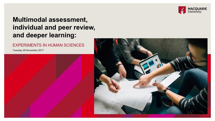 BeverleyBMiles's tweet photo. Missed our #OLconf2017 #beyondpaper  
#studentsaspartners in assessment practice today? 😞

Fear not! Catch us tomorrow and learn more! 🤩

#multimodal assessment, self &amp; #peerreview and #deeperlearning
10:45am | Gallery B

Hope to see you there! 😀🤓 
@linguistnick @parryville https://t.co/VhFDYNbSpO