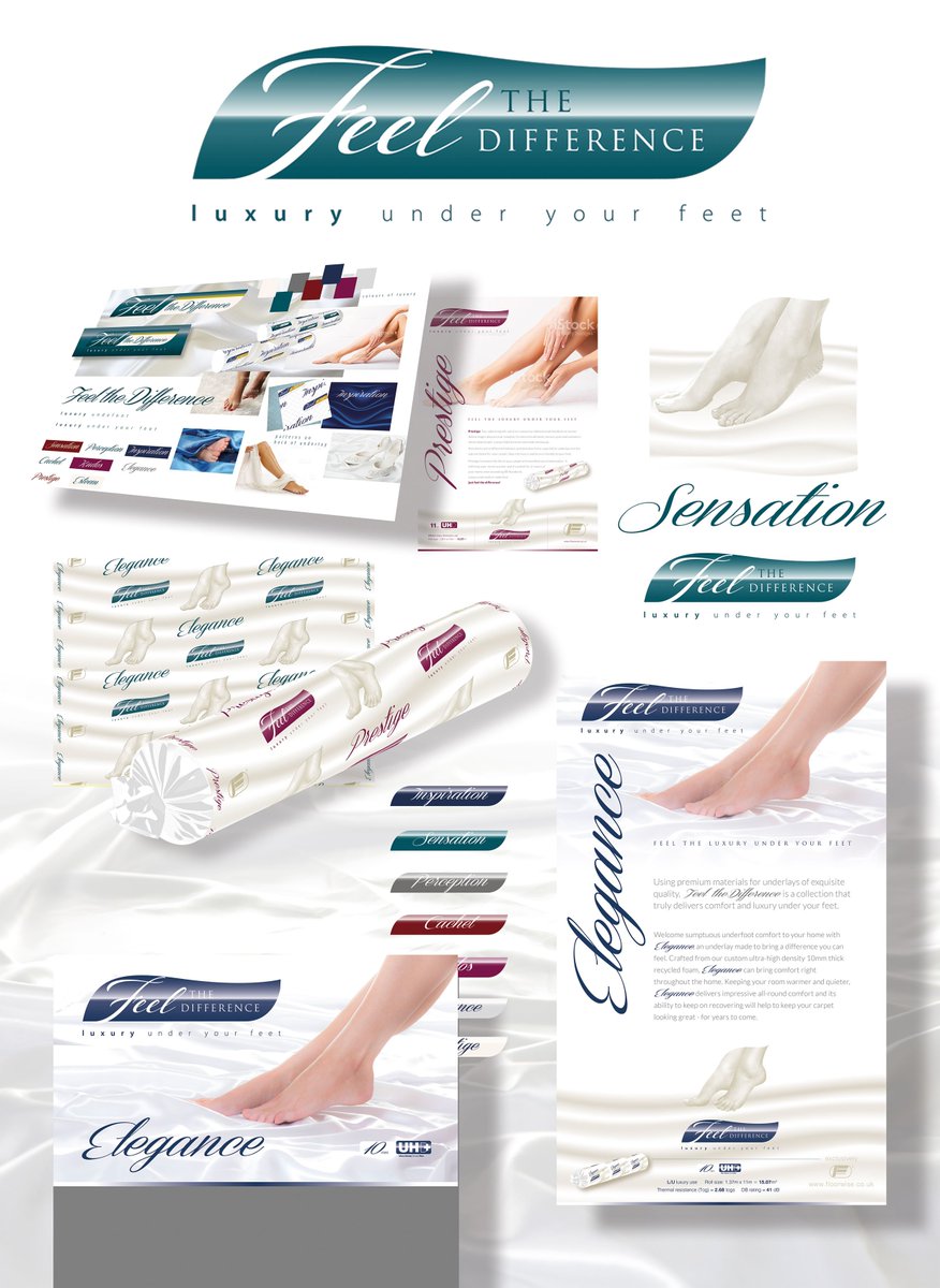 twoheadsdesign's tweet photo. Feel the Difference with Floor Wise - 2Heads suggested names relating to comfort and high-end usage, such as Esteem,
Elegance, Prestige, etc behind the theme of Feel the Difference. We developed the whole theme using feet feeling the texture and allure of pure silk. #Floorwise https://t.co/DwV37vjhkm