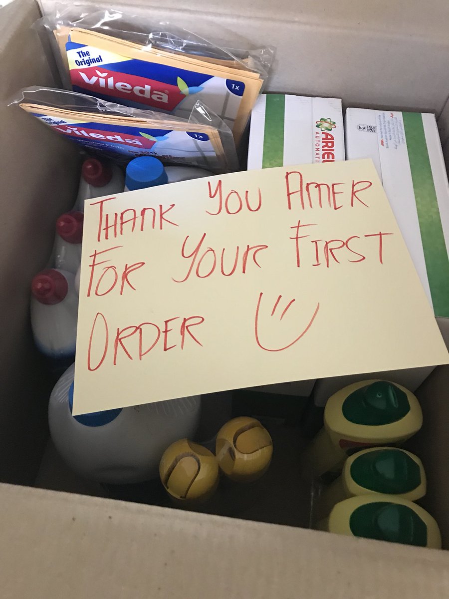 akzureikat's tweet photo. Thank you @SanadeegBulk for a great shopping experience! We just received our first grocery order... no fuss, no mess and in no time! #Startups #UAE #grocery #ecommerce https://t.co/32y8rnHfsk