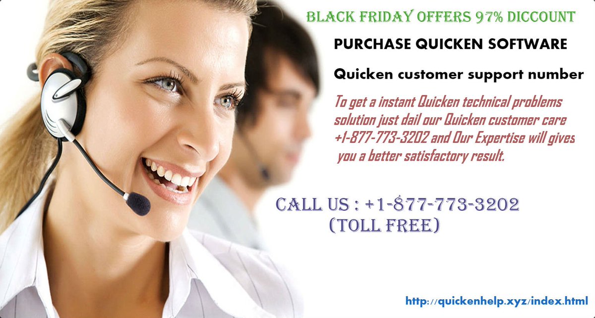 Get Exciting Black Friday offers 
To get a instant Quicken technical problems solution just dail our Quicken customer care . visit : goo.gl/q35qgV
#quicken_toll_free_number
#quicken_phone_number 
#quicken_customer_care
#quicken_helpline_number