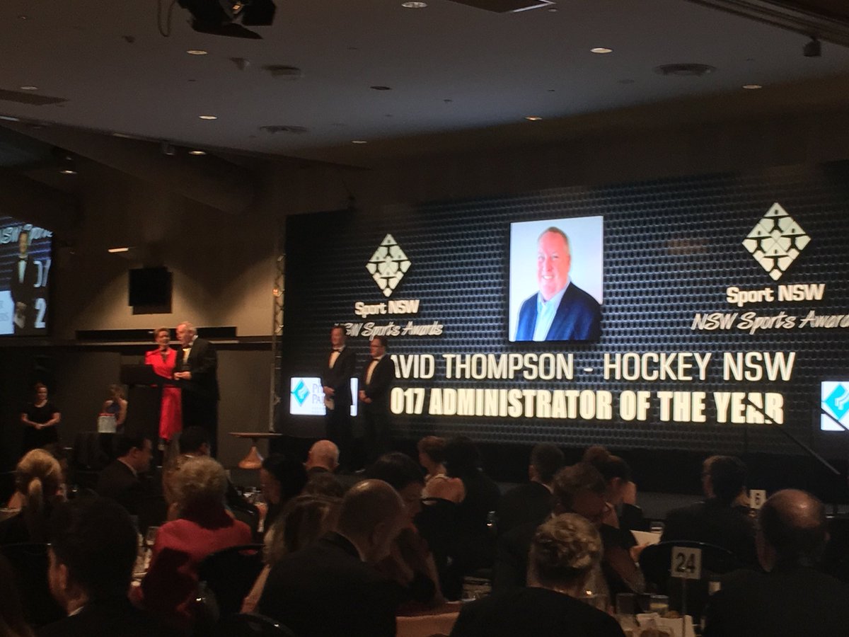 Our CEO David Thompson has just been awarded the 2017 Administrator of the Year!! 

Well done Thommo 👏🏻🏆