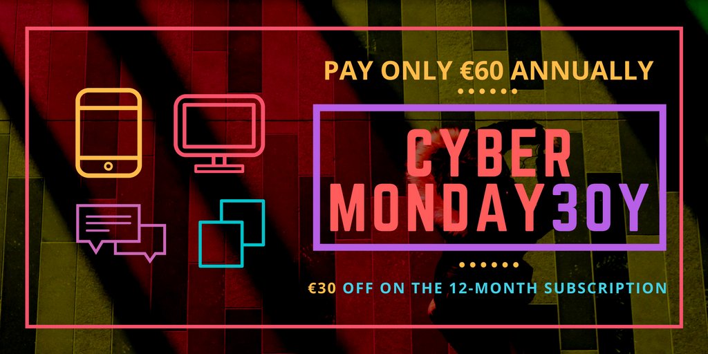 LTTELEVISI0N's tweet photo. #CyberMonday is here! And these savings will disappear by midnight! Sign up now before it's gone. Visit https://t.co/KUg17z3Yuq. Use the promo codes: CYBERMONDAY15M (pay only €10 for 1 month) or CYBERMONDAY30Y (€60 for a 12-month plan). Enjoy your best premium IPTV experience. https://t.co/WLTtzYam9o