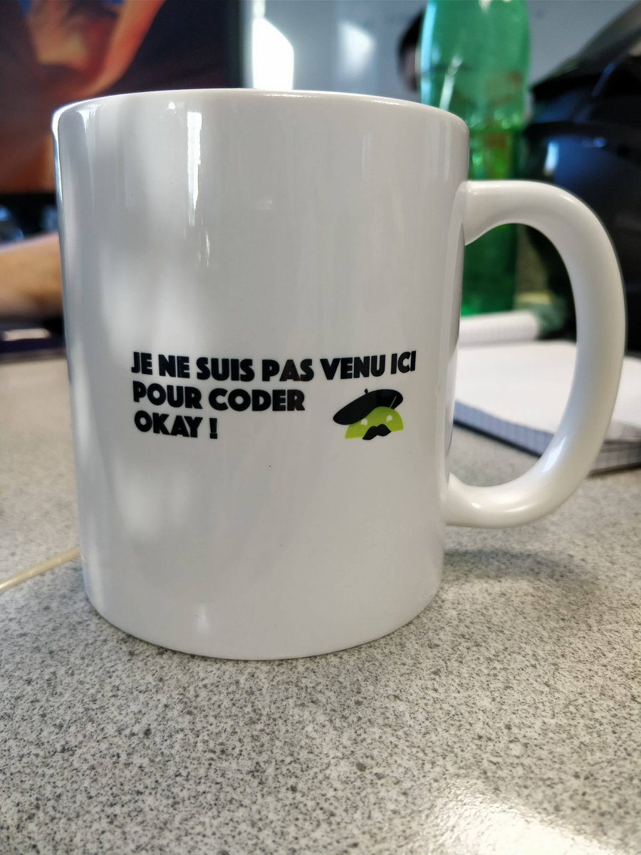 florent_champ's tweet photo. Comment troller ton équipe avec un tasse #android 

Pour l’avoir c’est par ici => https://t.co/dFjPleaips

#androidDev #goodies #google #dev #github #iosdev #gamedev #indiedev #twitter https://t.co/nfUr7gcNfz