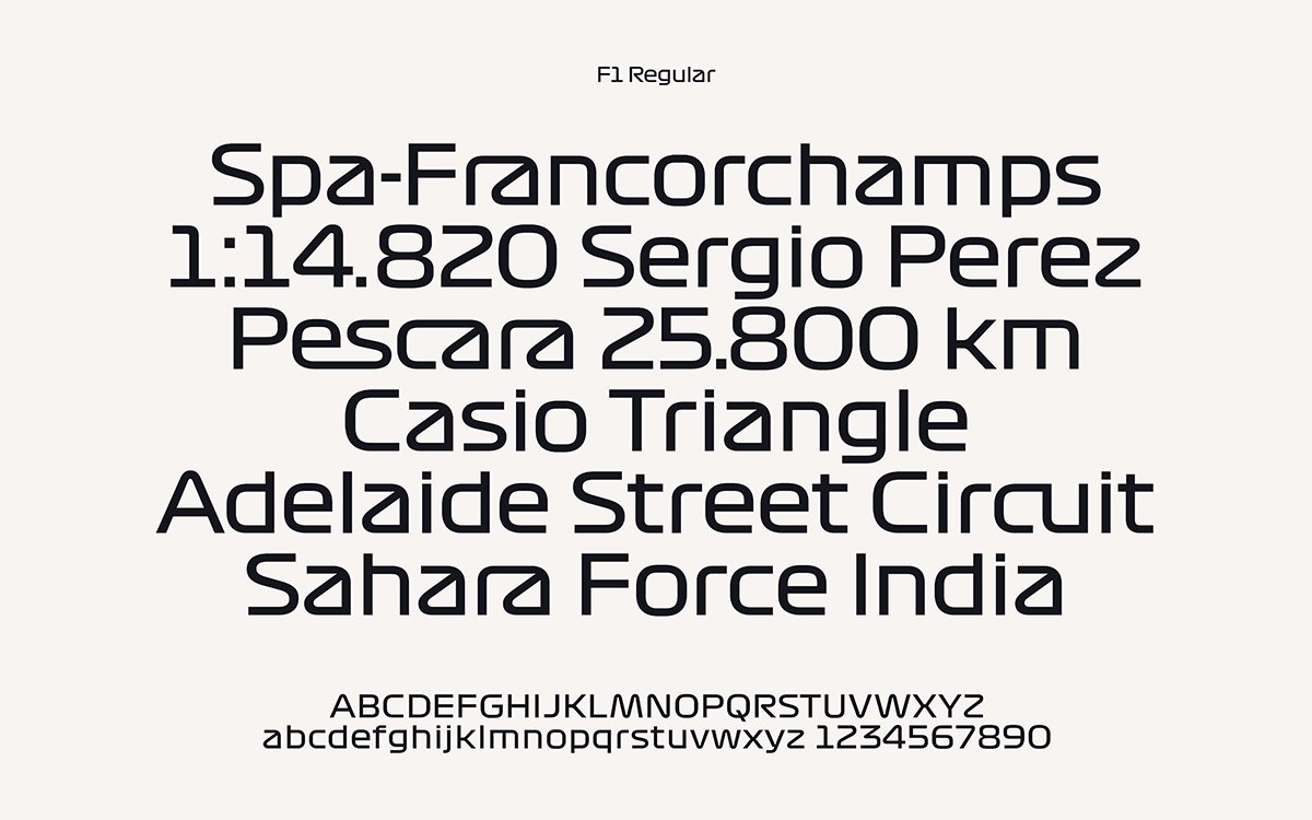 CreativeReview's tweet photo. Last evening, to close the 2017 Grand Prix season in Abu Dhabi, @F1 revealed a new logo and identity designed by W+K. We spoke to to @W2Optimism’s Richard Turley about the new logo and suite of typefaces #Unleash2018 #F1 https://t.co/NUvuHWF0KB https://t.co/s9t7YLM0xa