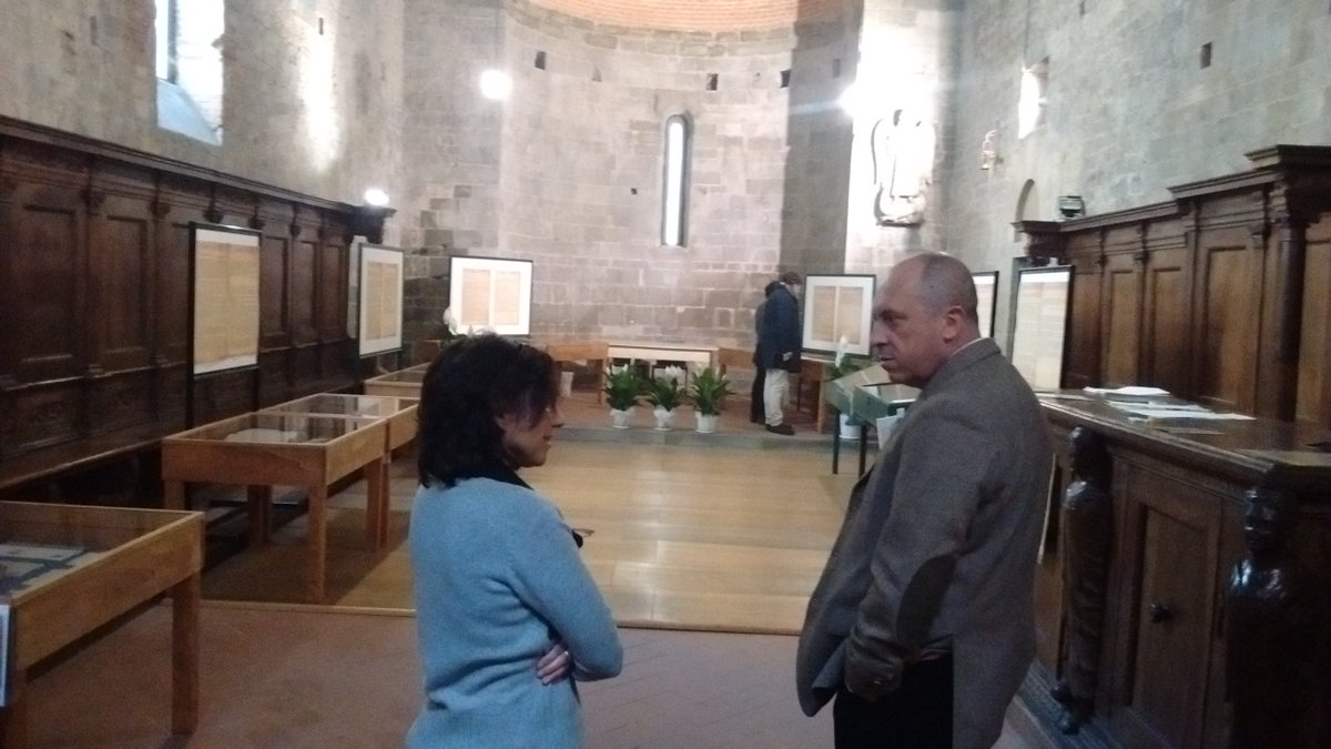 AlessandroSott6's tweet photo. @Federlavoro @Confcooperativ1 @ConfcoopToscana @MassimoStronati @AntAmb72   #Pistoia17 visita alla mostra @coopscriptamanent https://t.co/PRHnDEulxk