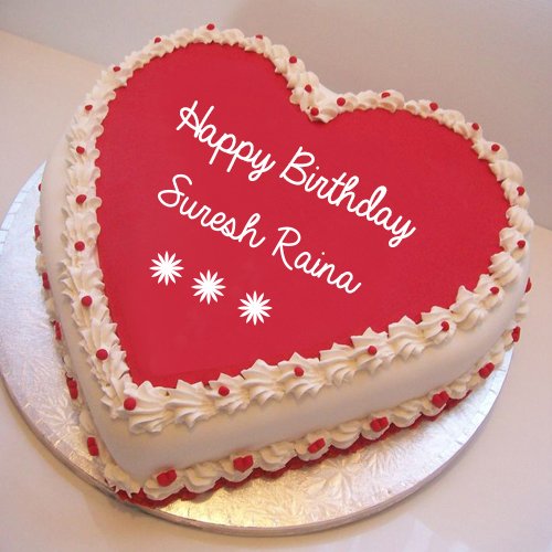  many many happy return of the day 
                    HAPPY BIRTHDAY SURESH RAINA 
