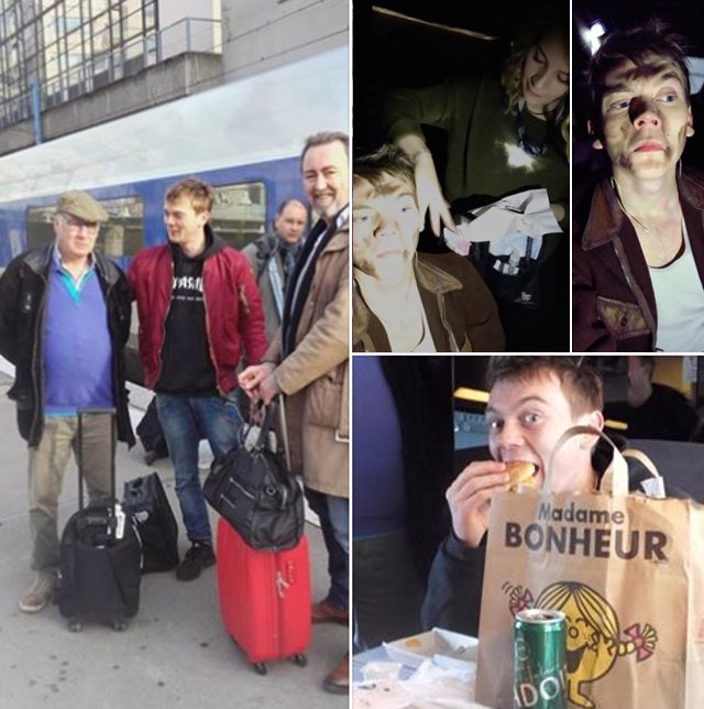 Les Choristes étaient au Mans et à Rennes ce week-end ! Victor Le Blond, alias Mondain, nous montre l'envers du décor d'une tournée !