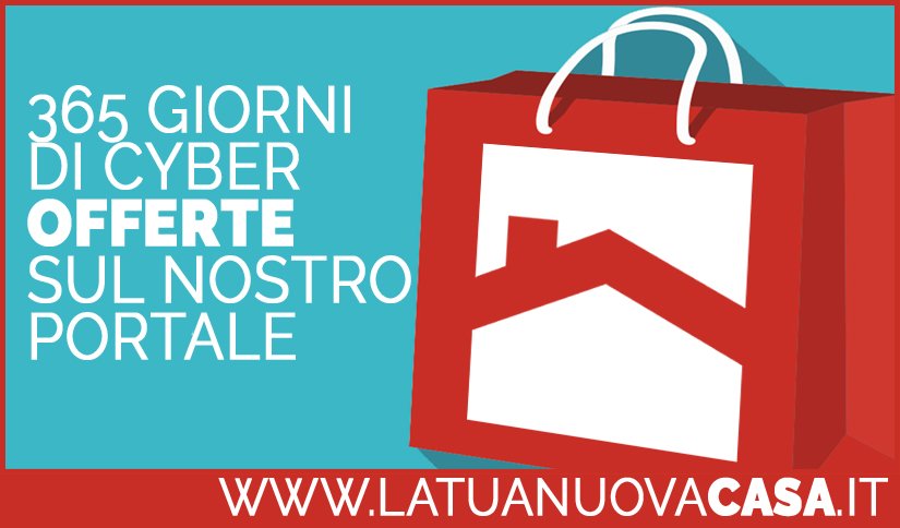 latuanuovacasa's tweet photo. Dopo il #blackfriday è ora il momento del #cybermonday la #giornata dedicata alle #offerte imperdibili riservate al #web
Sul nostro #sito #internet puoi trovare tutti i #giorni dell' #anno le nostre #proposte #immobiliari a #prezzi sempre #convenienti su: 
https://t.co/s0m3IJMYVX https://t.co/EMNZ7JEGbR