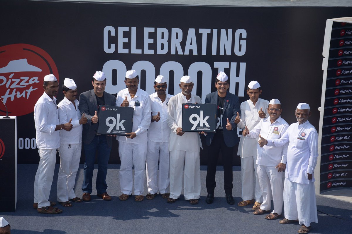 We are celebrating our 9000th International Store with the iconic Dabbawalas of Mumbai. Join us as we celebrate #PH9000 🎉
